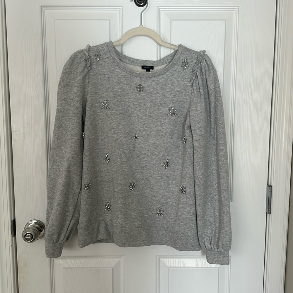 Talbots jewel fleece
